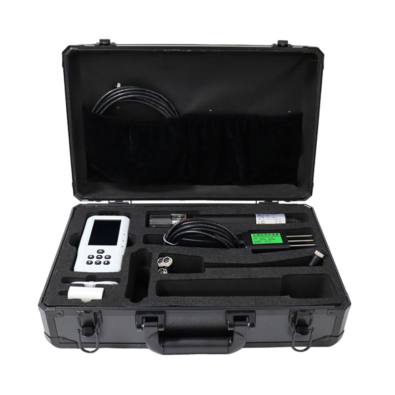 4G版土壤水分温度盐分电导率PH测定仪